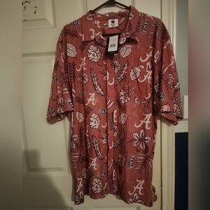 Men's collegiate Hawaiian shirt Alabama Crison Tide 2xl